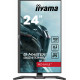 IIYAMA G-Master GB2470HSU-B6 Ecran 23.8" Red eagle - 1920x1080 - 300cd m² - 180Hz - HDMI DP 4xUSB HUB 3.2 - Pied réglable