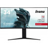 IIYAMA G-MASTER GCB3480WQSU-B1 Ecran 34" Incurvé Red Eagle - 21 9 - 3440x1440 - 180Hz - 420 cd m² - HDMI DP USB - Pied réglable