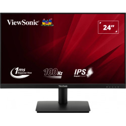 VIEWSONIC VA240-H Ecran 23.6" - 1920x1080 - LED SuperClear - IPS - 100Hz - 250cd m2 - HDMI VGA - VESA 75x75 - Inclinable