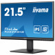 IIYAMA ProLite XU2293HS-B5 Ecran 21.5" IPS - 16 9 - 1ms - 1920x1080 - HDMI DP - Réduction lumière bleue - 3 côtés sans bordure