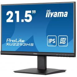 IIYAMA ProLite XU2293HS-B5 Ecran 21.5" IPS - 16 9 - 1ms - 1920x1080 - HDMI DP - Réduction lumière bleue - 3 côtés sans bordure