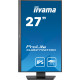 IIYAMA ProLite XUB2792HSC-B5 Ecran 27" IPS - 4ms - 250 cd m² - Ultra mince - 1920x1080 - HDMI DP USB-C USB - Pied réglable