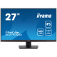 IIYAMA ProLite XU2793QSU-B6 - Ecran 27" - Ultra mince - Dalle IPS - 1ms - 2560x1440 - 100Hz - 250cd m² - HDMI DP USB HUB (3.2)