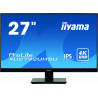 IIYAMA ProLite XU2792UHSU-B1 - Ecran 27" Dalle IPS LED 4K - 3840x2160 - Ultra Mince - DVI HDMI DP - USB HUB