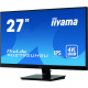 IIYAMA ProLite XU2792UHSU-B1 - Ecran 27" Dalle IPS LED 4K - 3840x2160 - Ultra Mince - DVI HDMI DP - USB HUB