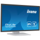 IIYAMA ProLite T2452MSC-W1 Ecran 23,8" Blanc Tactile PCAP Sans cadre - IPS - 1920x1080 - 14ms - 360cd m² - DP HDMI USB HUB 3.2