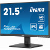 IIYAMA ProLite XU2293HS-B6 Ecran 21.5" IPS 16 9 Ultra mince - 1920x1080 - 100Hz - 300 cd m² - HDMI DP - Réduction lumière bleue