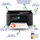 EPSON Expression Home XP-3205 Multifonction Jet d'encre couleur A4 10ppm