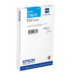 EPSON - Cartouche d'encre T9072 Durabrite Pro XXL - Cyan - 69,1ml