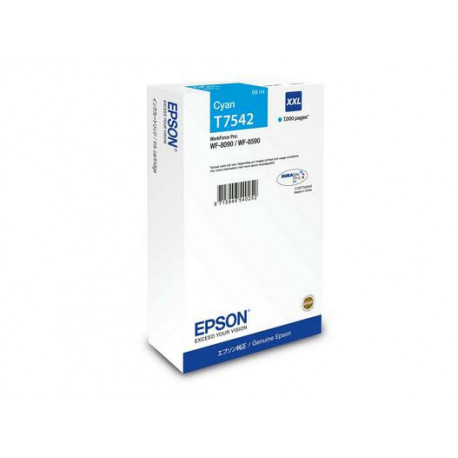 EPSON Cartouche Encre T7542XXL - Cyan - 7000 pages