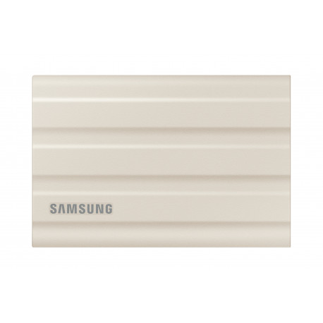 SSD externe SAMSUNG T7 Shield 1000G Beige - USB 3.2 Gen 2  - Lecture 1050 Mo s - Ecriture 1000 Mo s - MU-PE1T0K EU