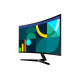 SAMSUNG S27D366GAU Ecran 27" Incurvé - 100Hz VA 1920x1080 - 4ms - 250 cd m² - Pied Inclinable HDMI VGA - VESA 75x75