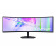 SAMSUNG S95UC Ecran 49" ViewFinity Incurvé - 120Hz 5ms 5120x1440 - 350cd m2 - Displayport HDMI USB 3.0 USB-C - Pied réglable