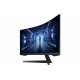 SAMSUNG C34G55TWWP Gaming ODYSSEY G5 - Ecran 34" Incurvé - UWQHD - 3440x1440 - 165Hz - HDMI DisplayPort - Pied ajustable