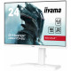 IIYAMA G-Master GB2470HSU-W6 Ecran 23.8" Blanc - Fast IPS - 300cd m² - 180Hz - HDMI DP - 4xUSB 3.2 - FreeSync - Pied réglable