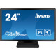 IIYAMA ProLite T2452MSC-B1 Ecran 23,8" Tactile - Sans cadre - 10 points - 1920x1080 - 14ms - 360cd m² - DP HDMI USB HUB 3.2