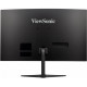 VIEWSONIC VX2718- PC-MHD Ecran Gaming 27" Incurvé - 16 9 - 1920x1080 - SuperClear® - VA - 165Hz - 1ms - 250 cd m2 - HDMI DP