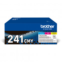 BROTHER TN241CMY - Pack de 3 Toners couleur (TN241C, TN241M, TN241Y) - 3x 1400 pages