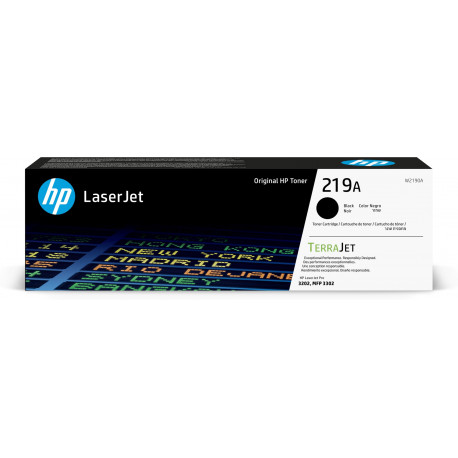 HP 219A Noir Toner LaserJet Original - 1300 pages