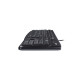 LOGITECH Clavier filaire K120 - Noir - ergonomique